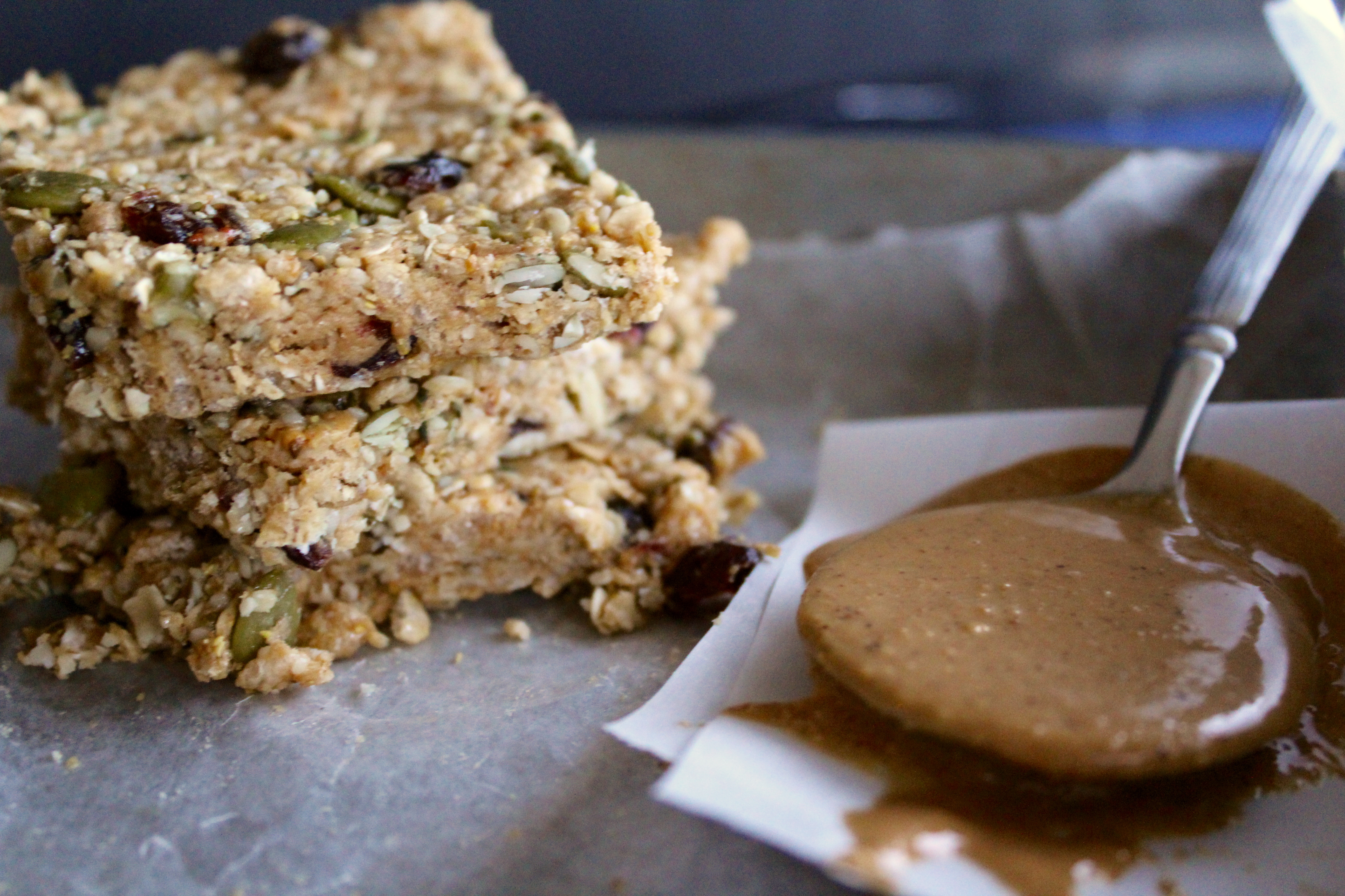 no bake easy peanut butter protein bars granola bars