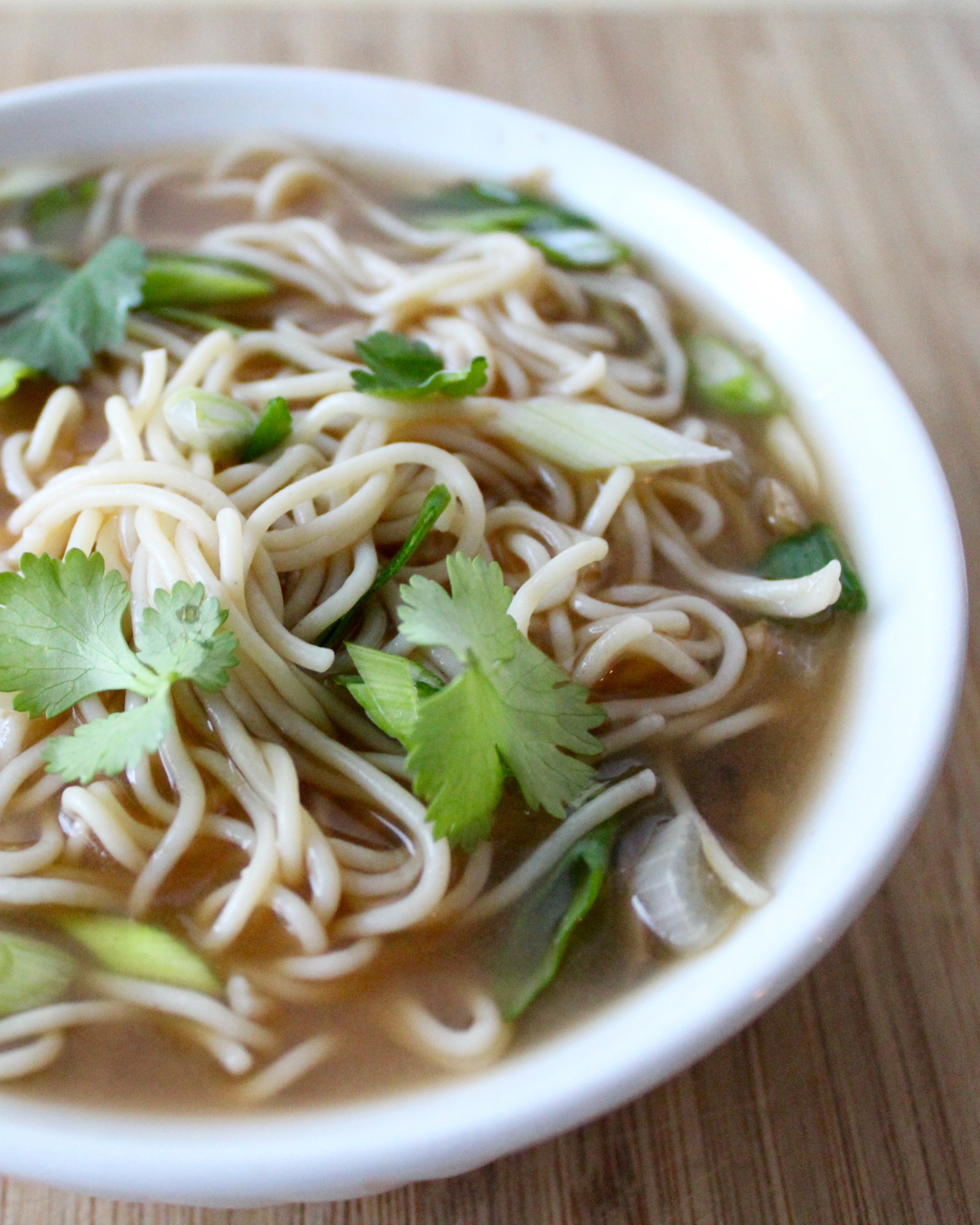 Easy Miso Ramen Soup that's ready in 20 minutes! So soothing! So good!