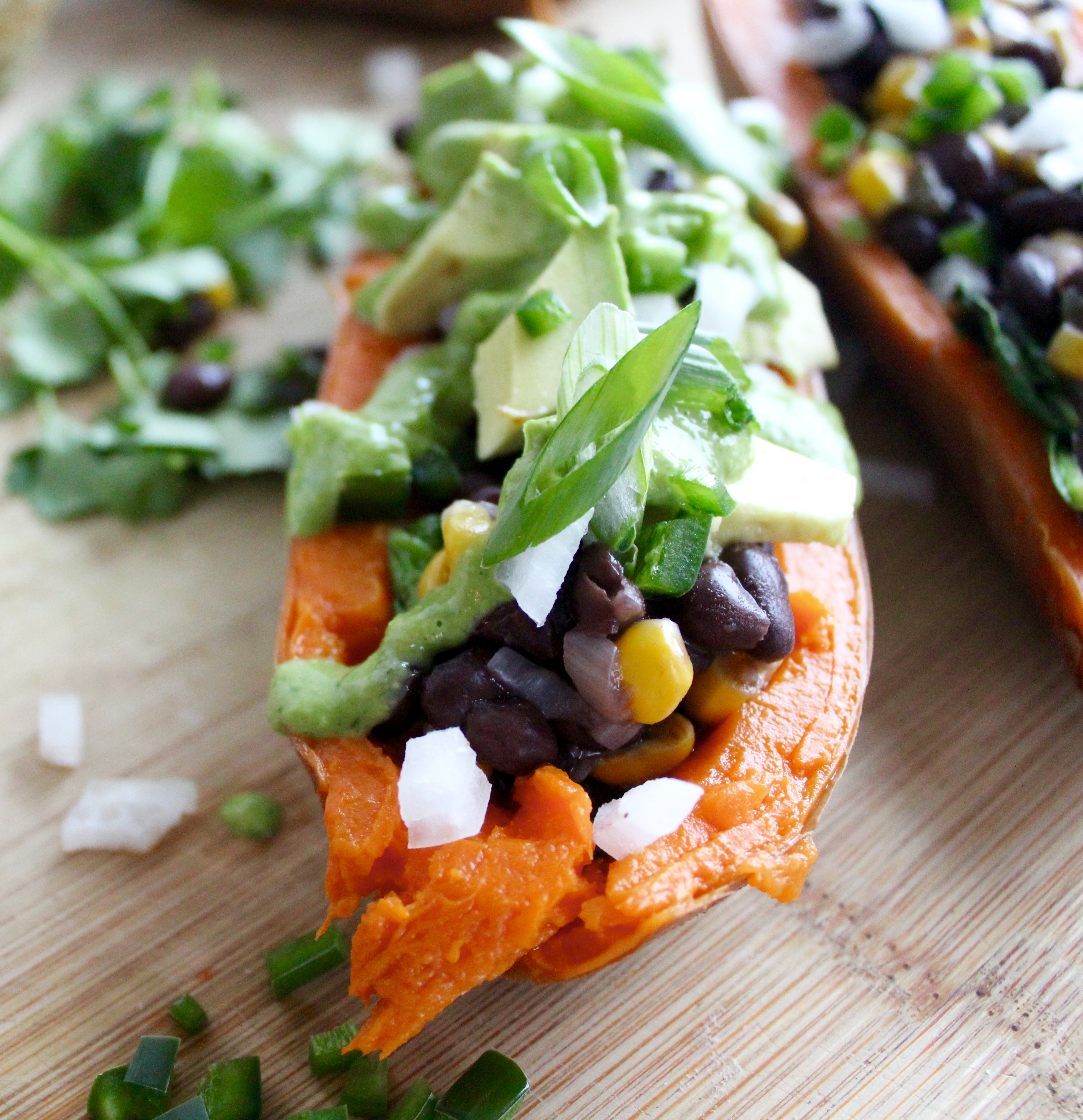 Mexican Sweet Potato Boats! Vegan, Gluten Free, and So yummy!!! | Insightfulbite.com